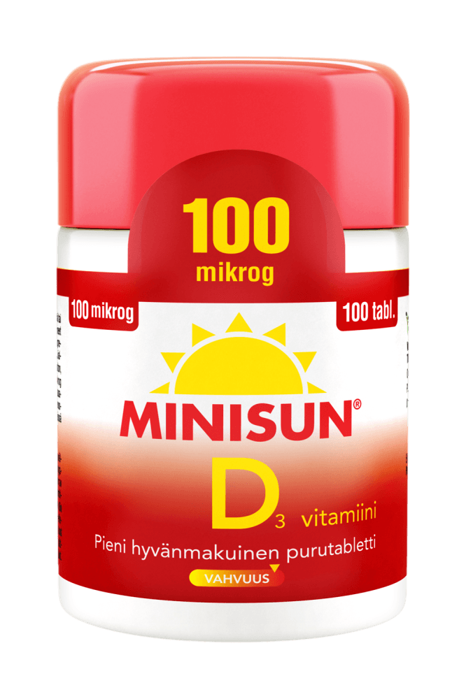 Minisun 100 mikrog 100 tabl