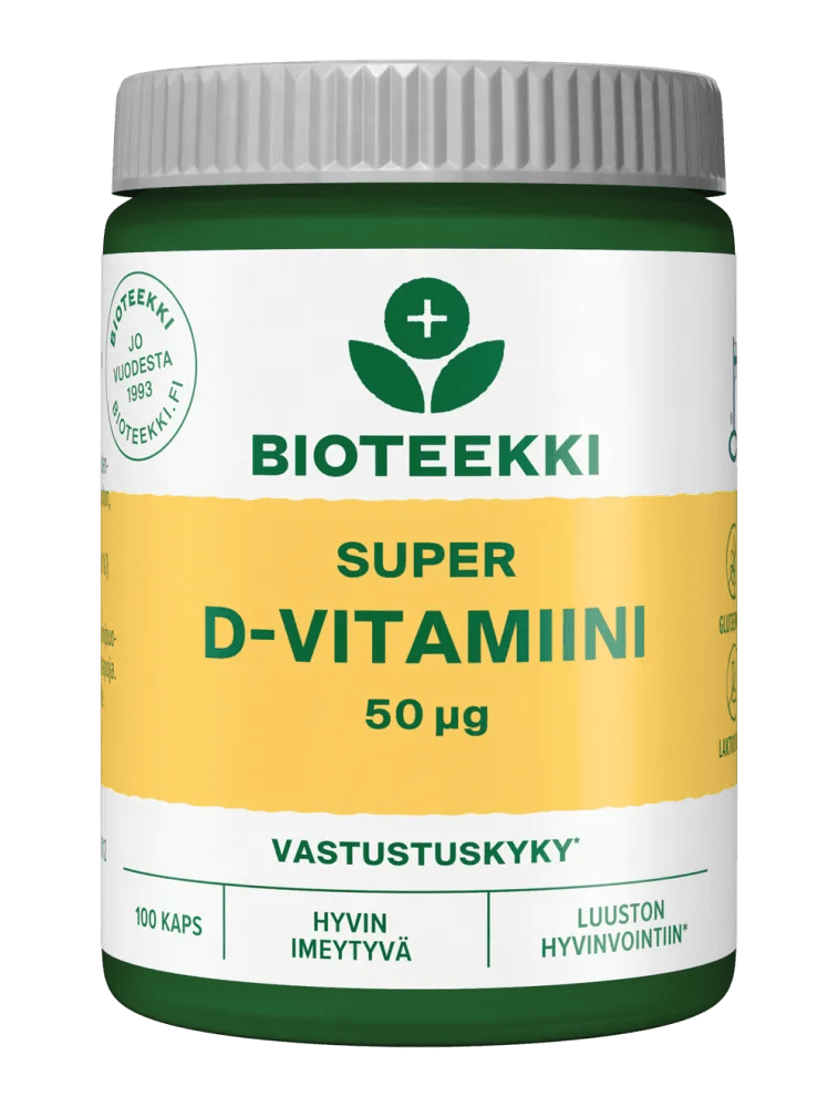 Bioteekki Super 50 ug 100 kaps
