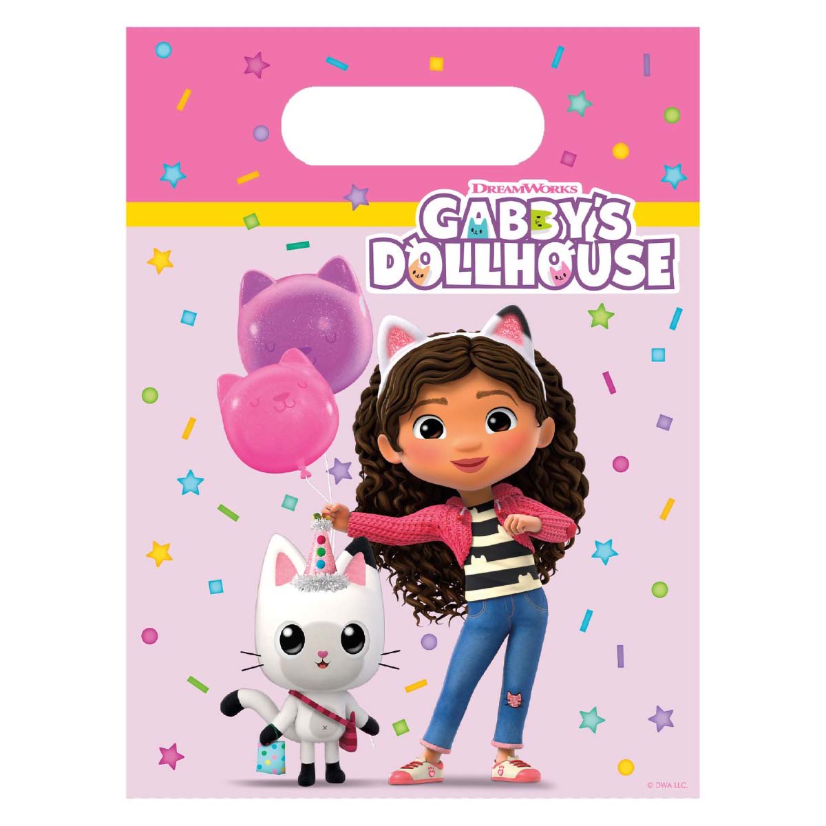 Muoviset Lahjapussit - Gabby´s Dollhouse, 6 kpl