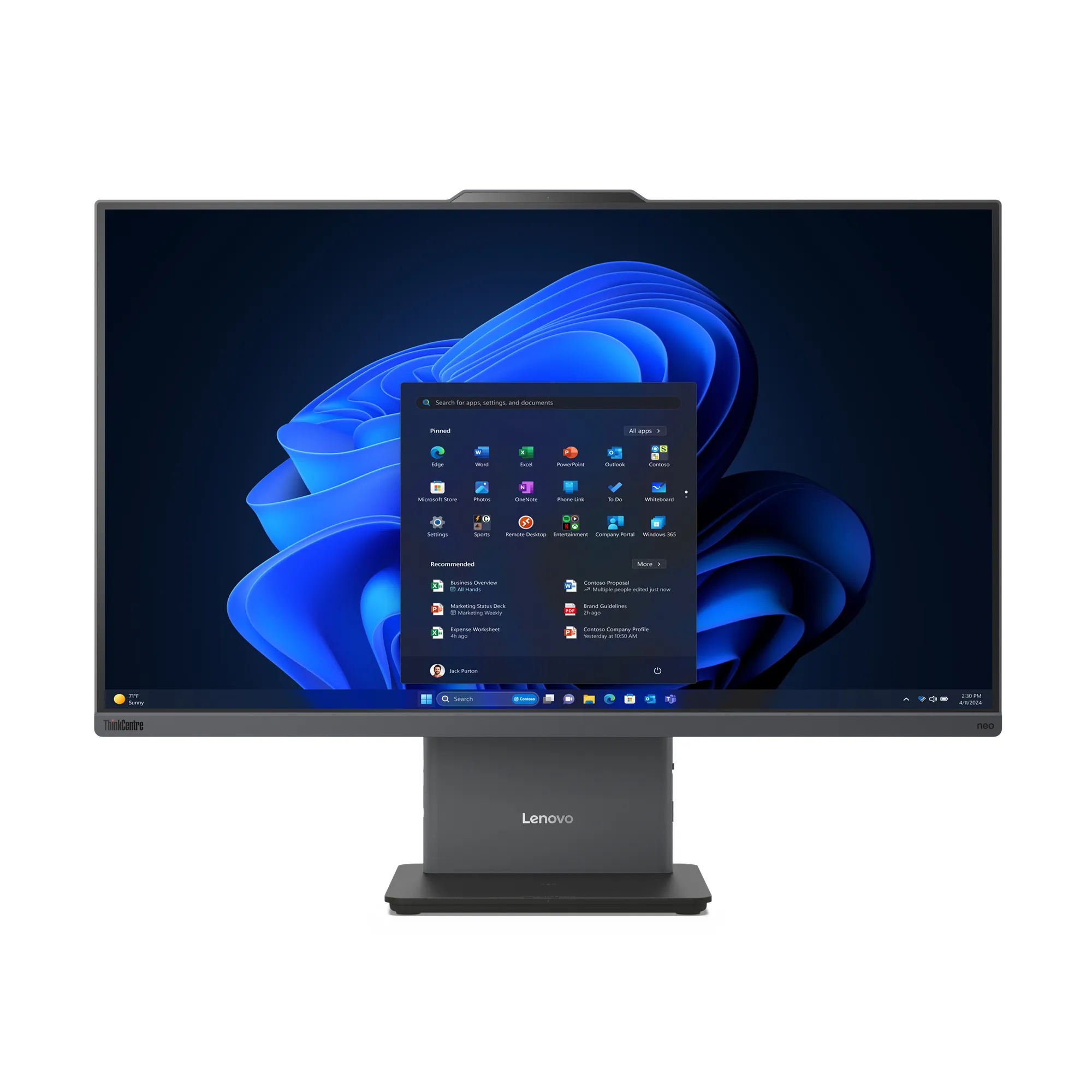 Lenovo ThinkCentre neo 50a 27 Gen 6 Core Ultra 5 226V
